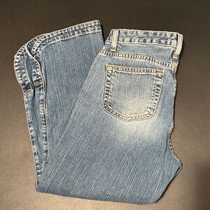 GAP Denim Ankle Jeans in Light Blue Stretchy